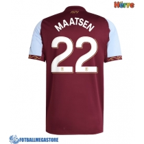 Fotballdrakt Herre Aston Villa Ian Maatsen #22 Hjemmedrakt 2025-26 Kortermet